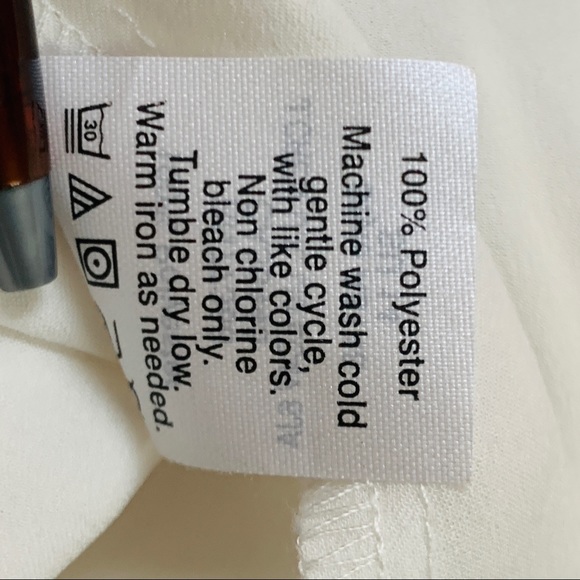 🆕 J.CREW white ruffle V-neck blouse NWT - Picture 9 of 13